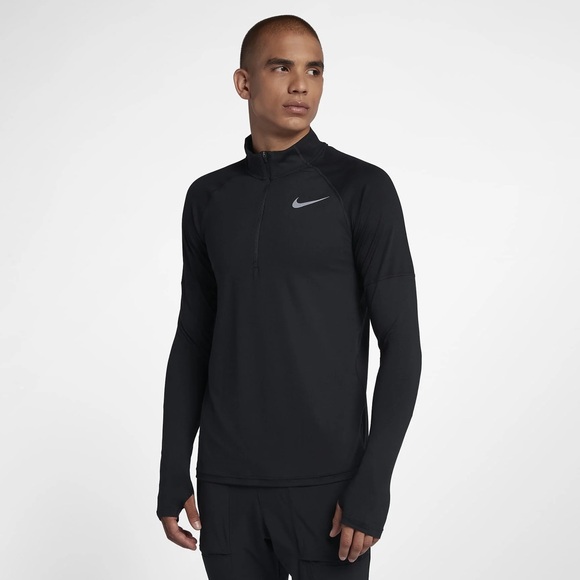 Nike Other - Nike Men's Element Dri-Fit Half Zip Running top CD8273 010 Size L